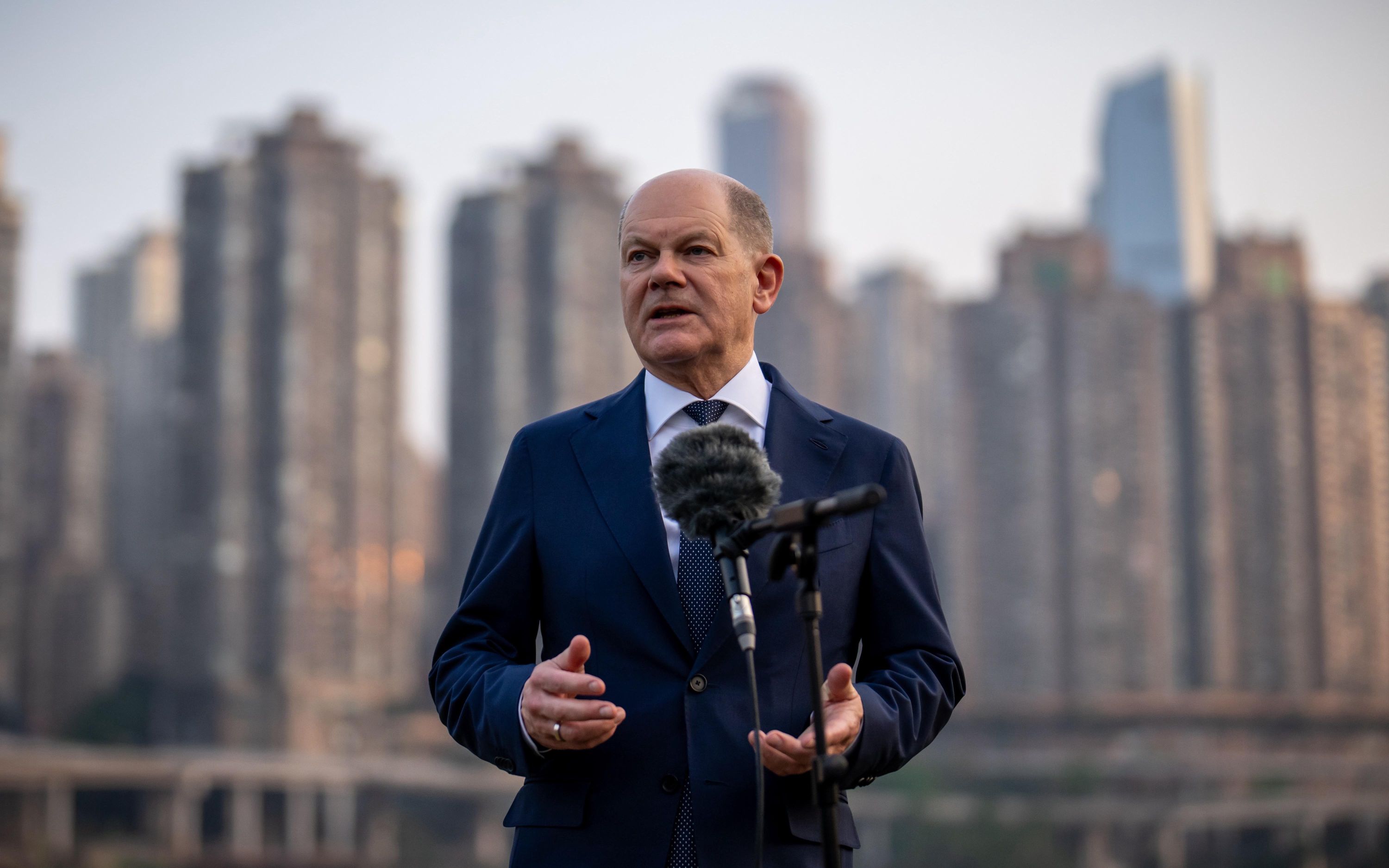 Scholz warns of further escalation after Iranian attack