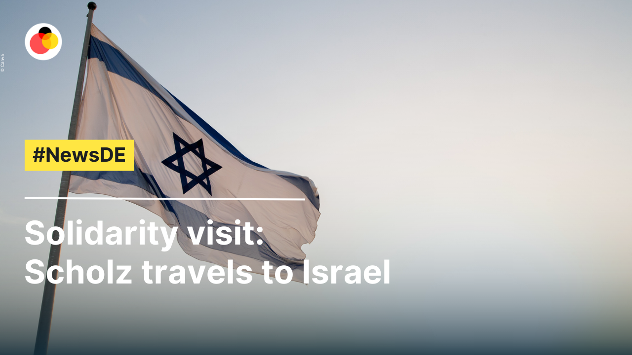 Solidarity Visit: Scholz Travels To Israel