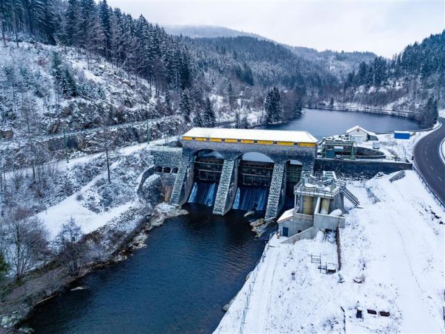 Wasserkraft ist ein Baustein emissionsfreier Energieproduktion. 