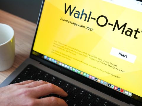 Der „Wahl-O-Mat“ zur Bundestagswahl 2025 ist online.