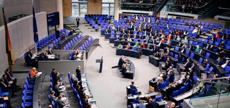 Germany’s parliament: the Bundestag  