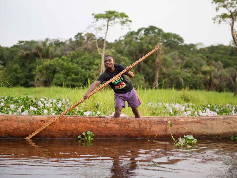 L’Allemagne s’engage pour la préservation des forêts africaines, notamment dans le Bassin du Congo. L’Allemagne s’engage pour la préservation des forêts africaines, notamment dans le Bassin du Congo.