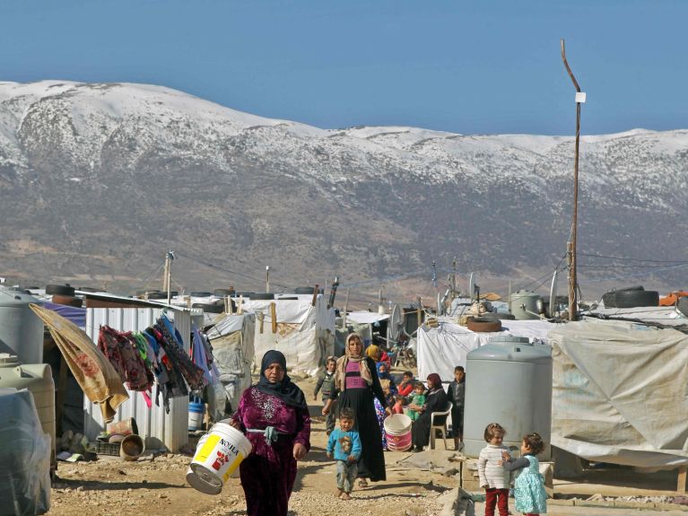 لبنان: كل سابع إنسان في لبنان لاجئ