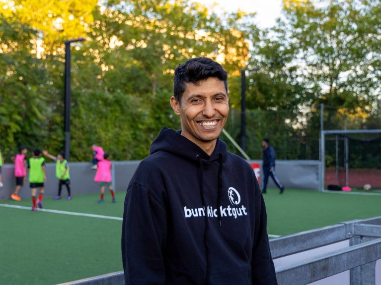 Soccer coach Hassan Chebli Soccer coach Hassan Chebli