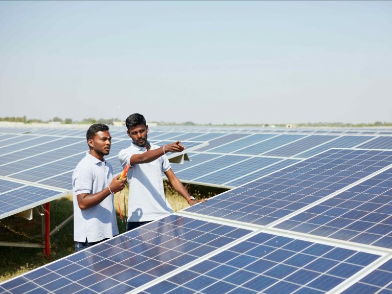 Bevinahalli solar farm in India Bevinahalli solar farm in India