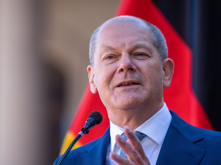 Olaf Scholz, canciller federal alemán