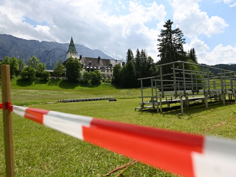 Schloss Elmau in den bayerischen Alpen