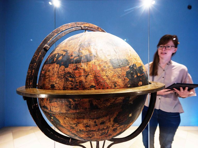Behaim Globe at the Germanisches Nationalmuseum Behaim Globe at the Germanisches Nationalmuseum