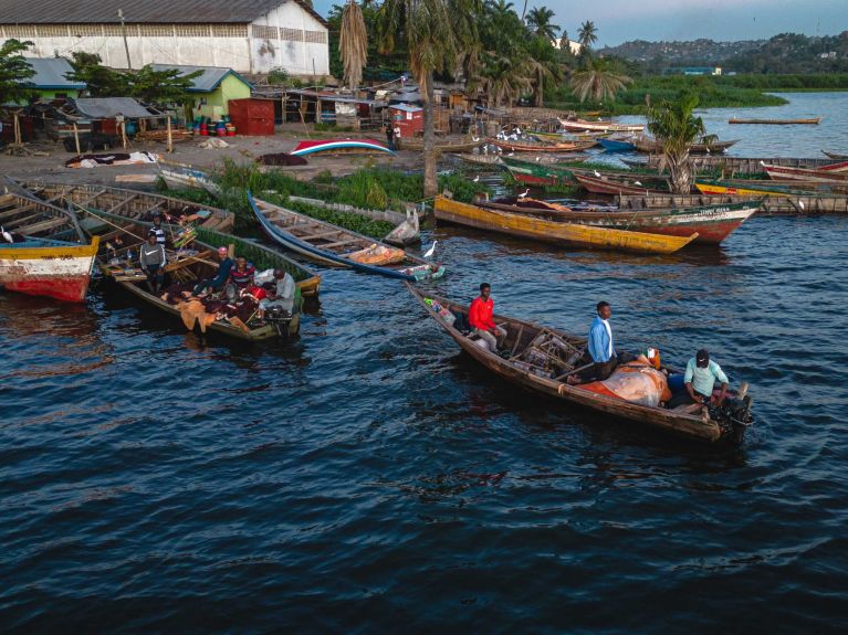 Lake Victoria’s fishermen also benefit from city partnerships.