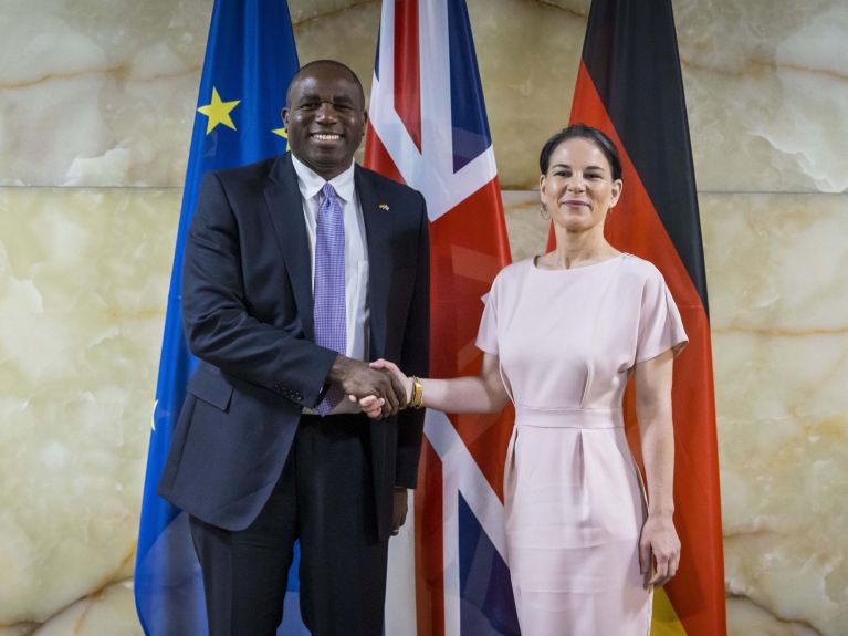 UK Foreign Secretary Lammy Visits Germany