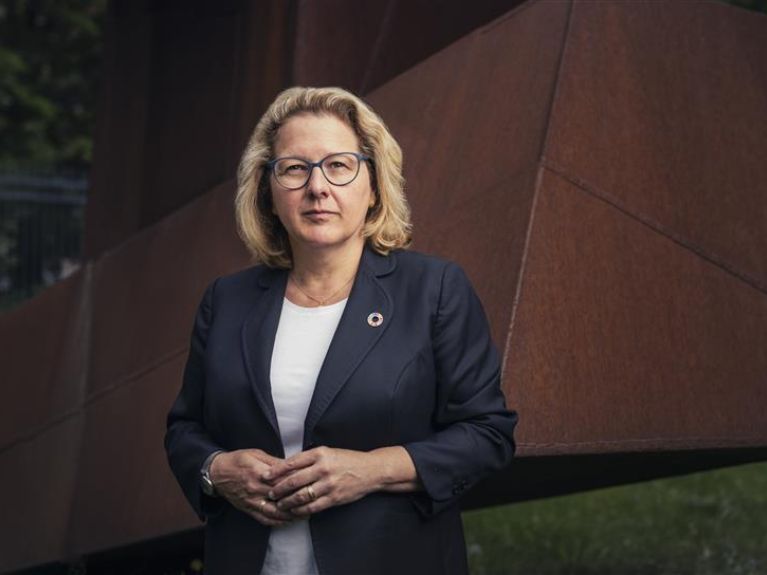 German Development Minister Svenja Schulze 