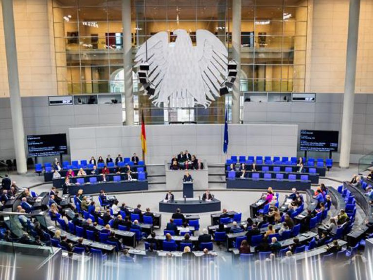 Bundestag w Berlinie 