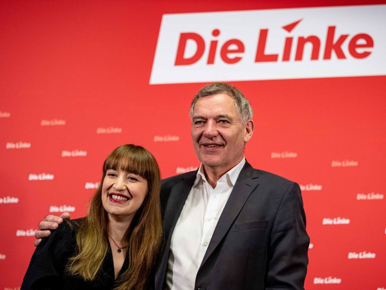 Jan van Aken and Heidi Reichinnek, The Left Jan van Aken and Heidi Reichinnek, The Left