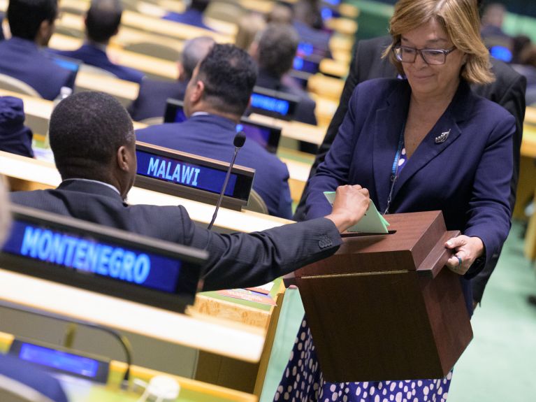 Votação na Assembleia Geral da ONU  Votação na Assembleia Geral da ONU