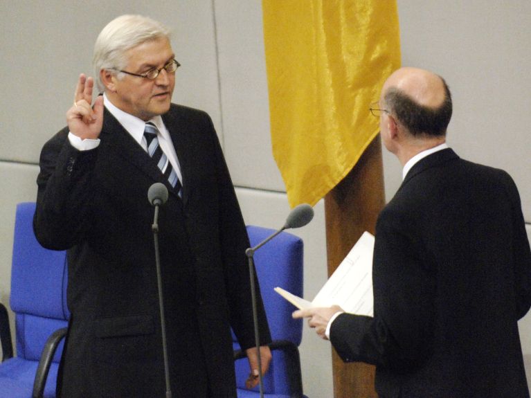 Zaprzysiężenie na ministra spraw zagranicznych w 2005 r