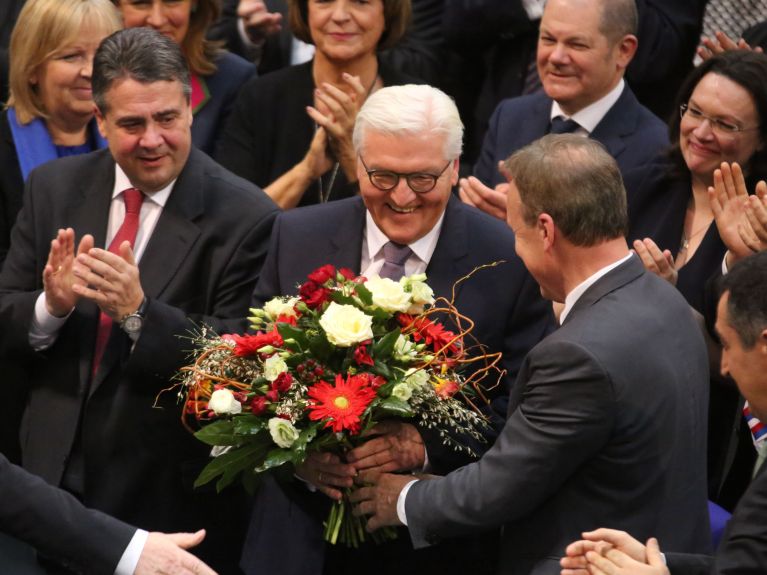 Steinmeier po swoim pierwszym wyborze na prezydenta federalnego