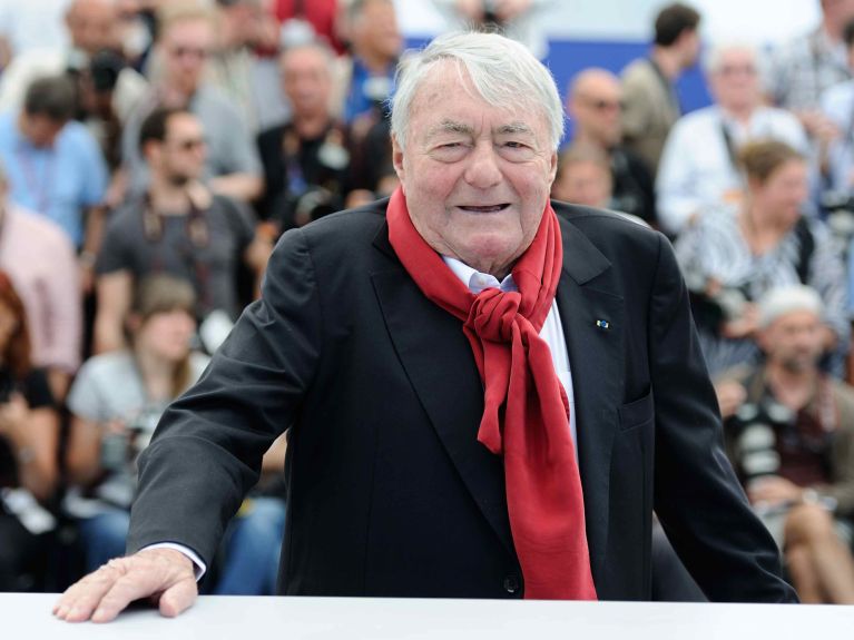 Director Claude Lanzmann in May 2017 Director Claude Lanzmann in May 2017