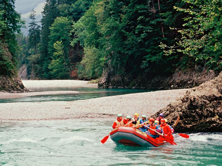 Rafting auf der Tiroler Ache