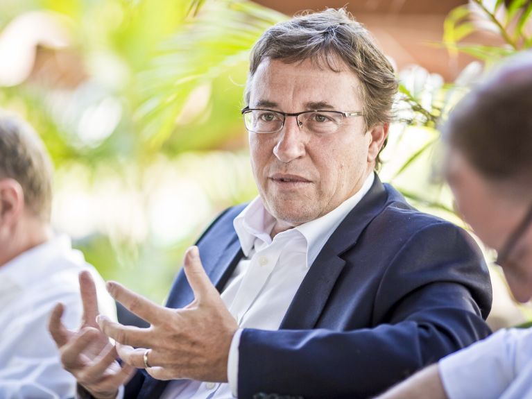 Achim Steiner, diretor do Programa das Nações Unidas para o Desenvolvimento (PNUD). 