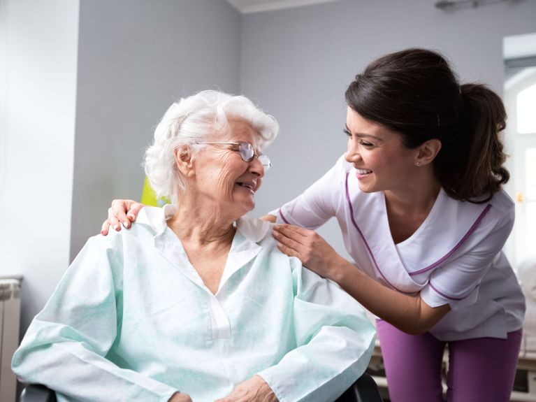 Geriatric care nurses are in high demand.