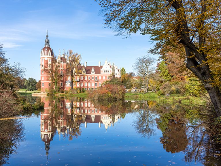 Das neue Schloss im Muskauer Park