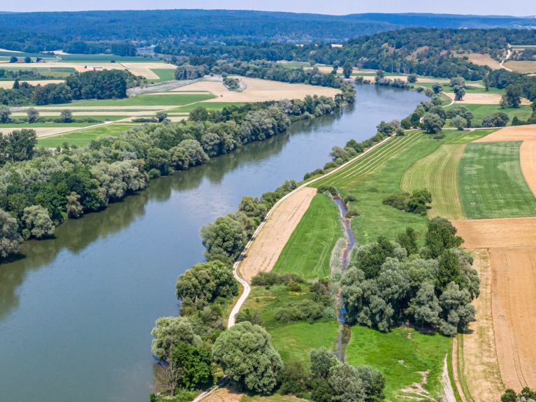 The River Danube once marked the border of the Roman Empire.