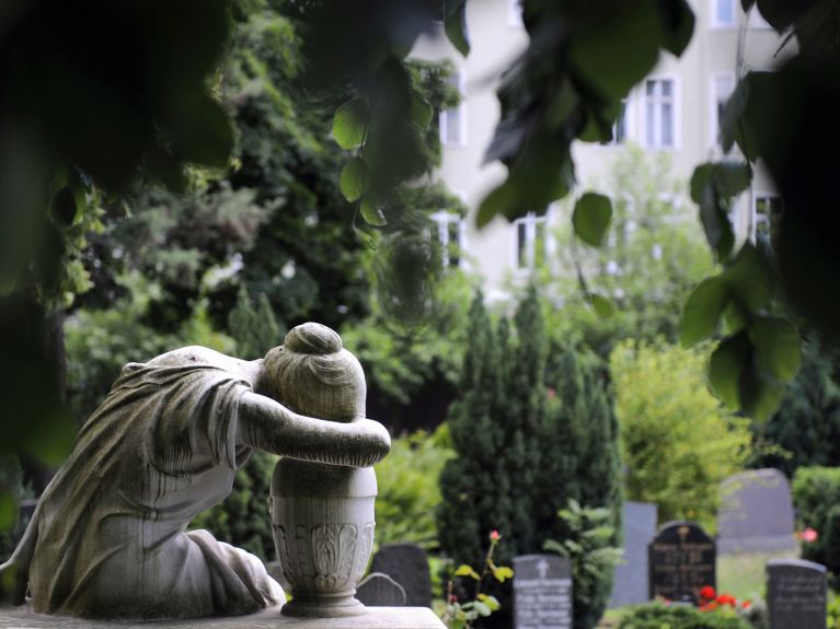 O cemitério Dorotheenstädtischer Friedhof 