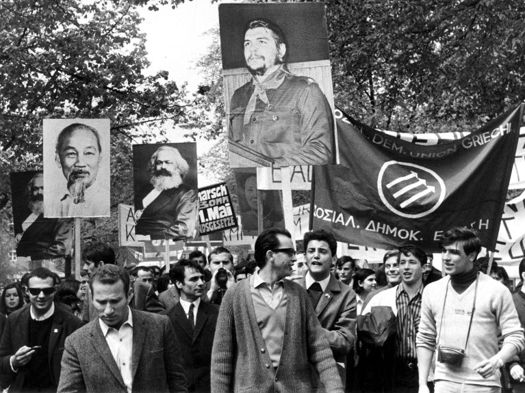 Germany 1968: the protest movement and its heroes. Germany 1968: the protest movement and its heroes.