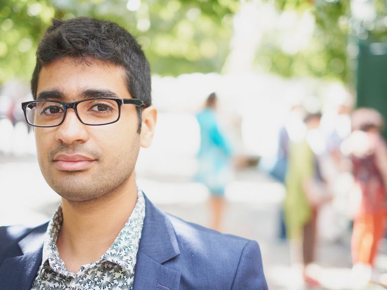 Mohamed Amjahid, curator of “Europa21”, at Leipzig Book Fair