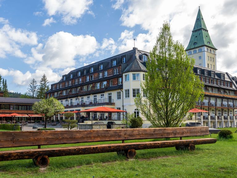 Schloss Elmau, en los Alpes bávaros