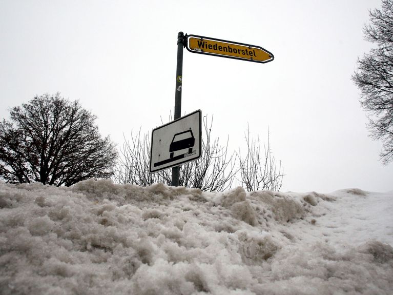 Wiedenborstel Straßenschild Wiedenborstel Straßenschild