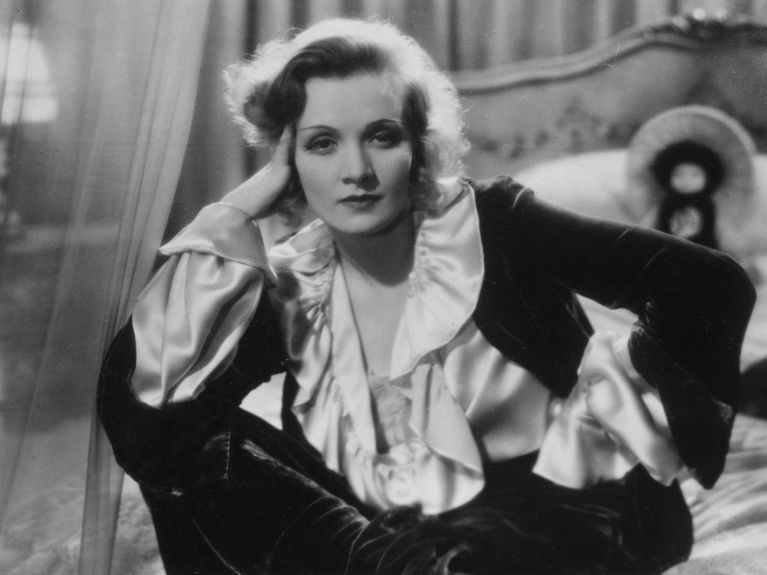  Marlene Dietrich, hollywoodzka gwiazda z Niemiec