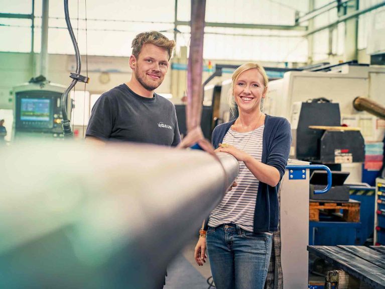 The initiative Starke Frauen – Starker Mittelstand<i> (</i>“Strong Women - Strong SMEs”): Melanie Baum The initiative Starke Frauen – Starker Mittelstand<i> (</i>“Strong Women - Strong SMEs”): Melanie Baum