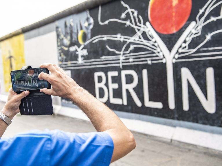 Today the Wall is a tourist attraction in Berlin.