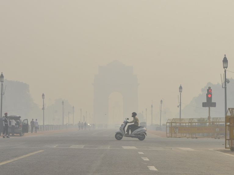 Street scene in New Delhi 