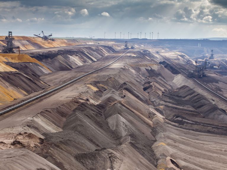 Exploração de lenhite em Garzweiler