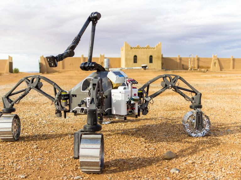 SherpaTT : le robot spatial du DFKI