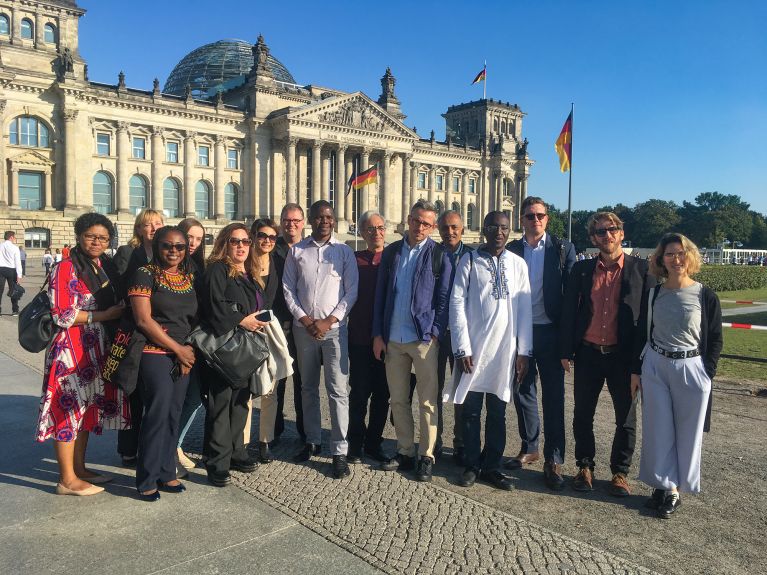 Media professionals from all over the world in Berlin