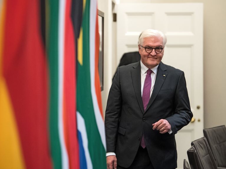 O presidente federal alemão Frank-Walter Steinmeier.