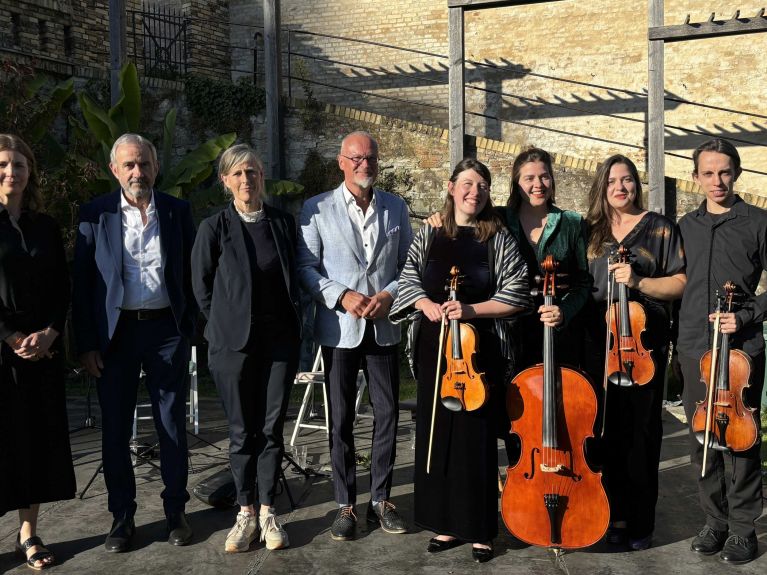 Das belgisch-polnische Musikensemble Karski Quartett