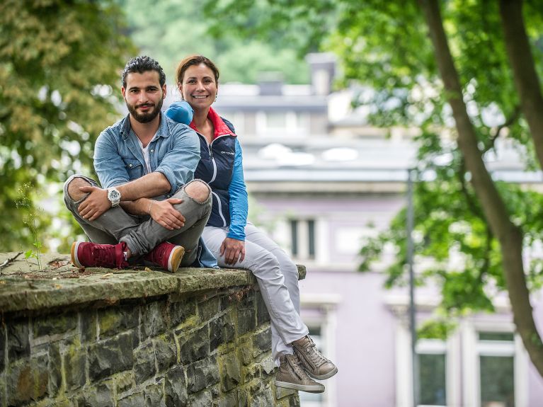 Nicole Möhling and Anas Al-Srouji