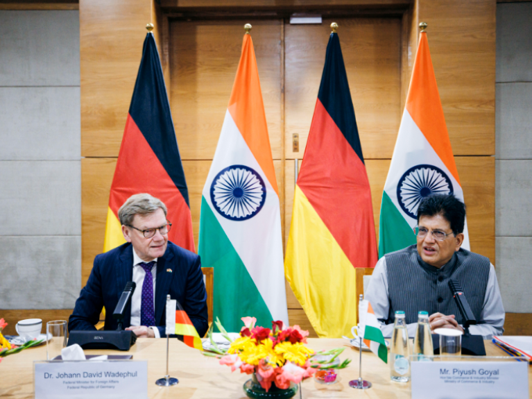 On his visit to India in September 2025, Foreign Minister Johann Wadephul met Trade Minister Shri Piyush Goyal. On his visit to India in September 2025, Foreign Minister Johann Wadephul met Trade Minister Shri Piyush Goyal.