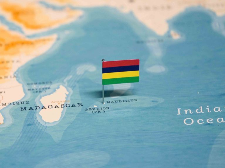 The island state of Mauritius The island state of Mauritius