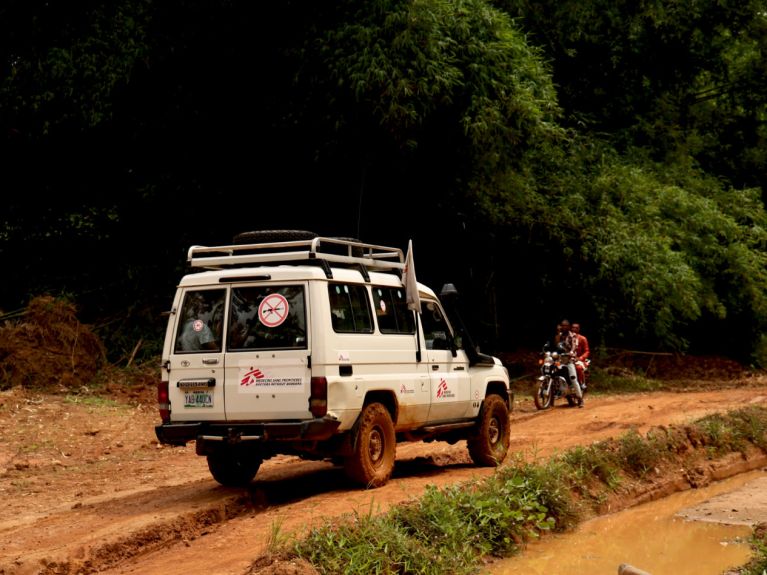 MSF also provides assistance in remote regions. MSF also provides assistance in remote regions.