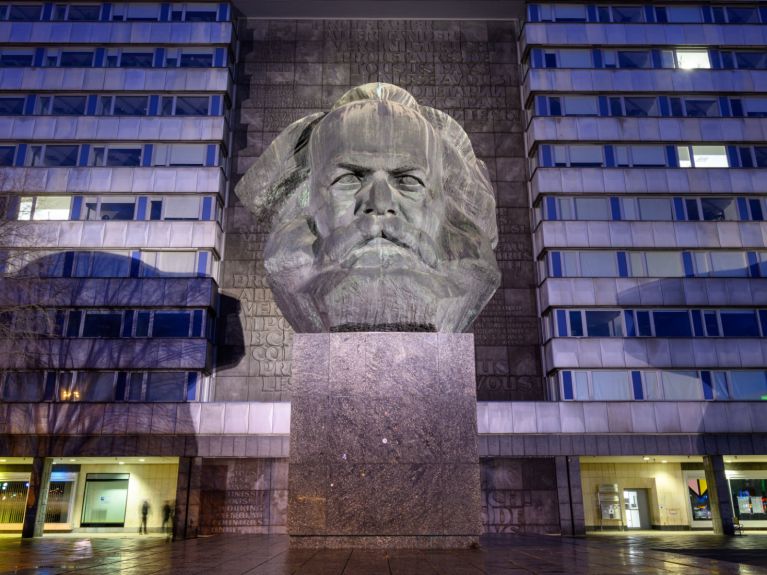 The Karl Marx Monument in Chemnitz The Karl Marx Monument in Chemnitz