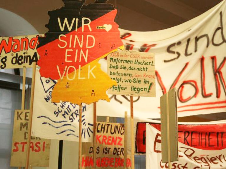 1989 posters at the German Historical Museum in Berlin 1989 posters at the German Historical Museum in Berlin