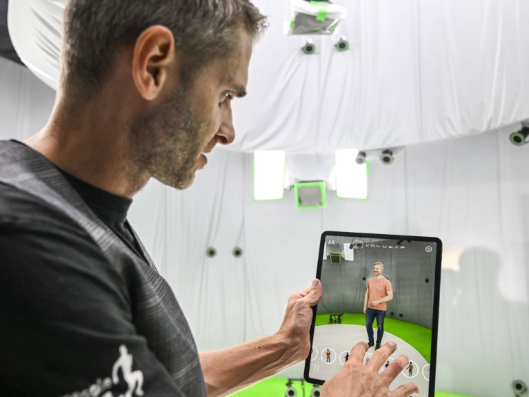 位于巴伯尔斯贝格的 Volucap 工作室  位于巴伯尔斯贝格的 Volucap 工作室