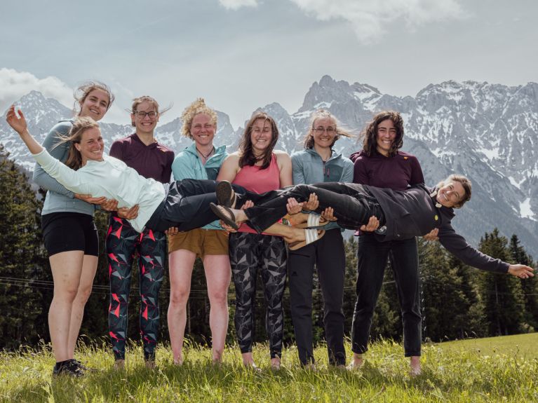 Der Expeditionskader der Frauen 2024 bis 2026 Der Expeditionskader der Frauen 2024 bis 2026