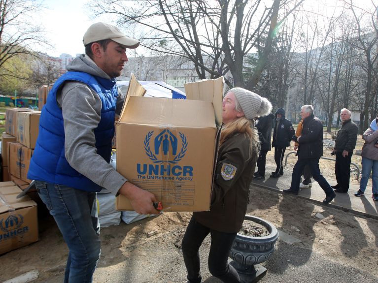UNHCR Hilfe UNHCR Hilfe