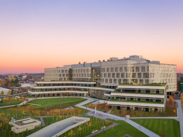 Harvard Bilim Merkezi, Cambridge, Behnisch Architekten Harvard Bilim Merkezi, Cambridge, Behnisch Architekten